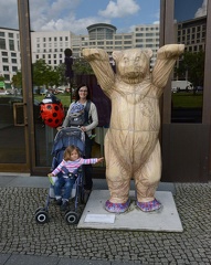 Touching a Berlin Bear